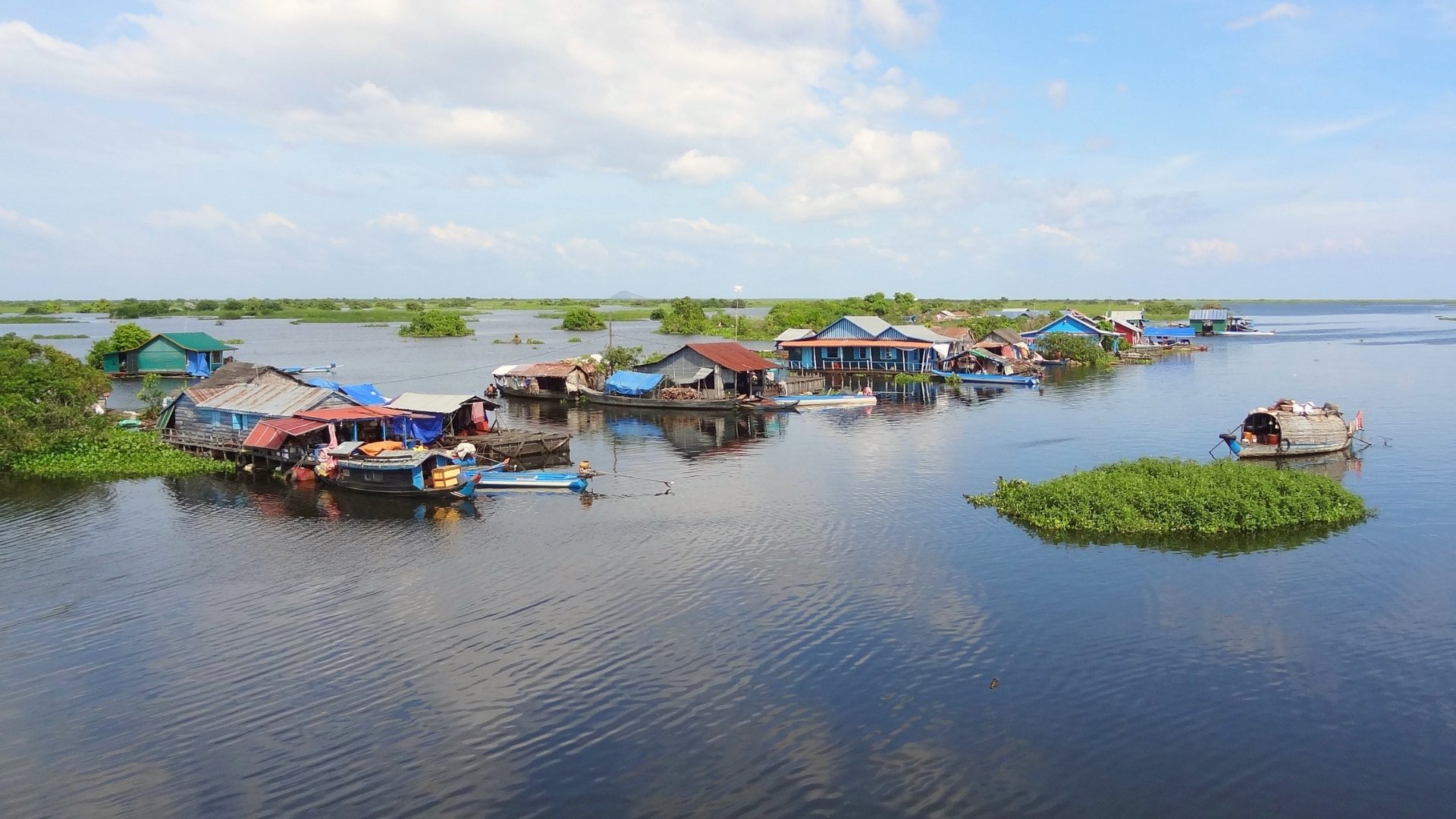 Visiter les villages flottants du lac Tonlé Sap depuis Siem Reap